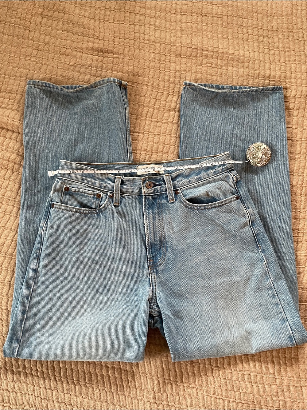 Abercrombie & Fitch Slouchy Wide-Leg Jeans